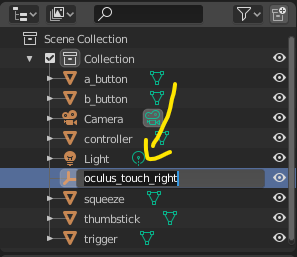 Renaming the newly created node