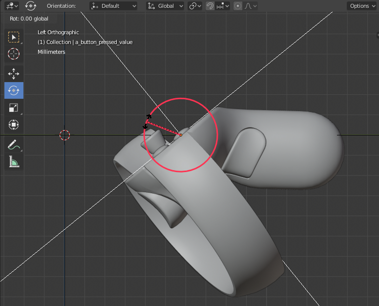 Adjusting the node orientation