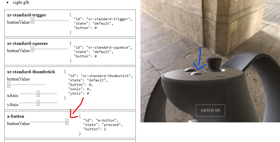 Seeing the change in action in the profile viewer