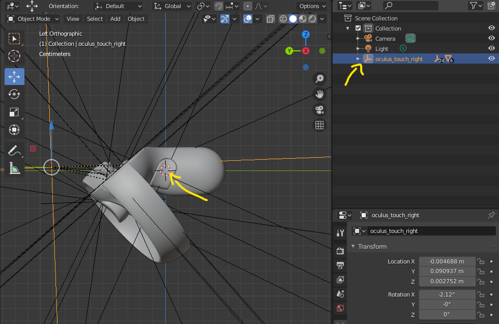 Positioning the root node